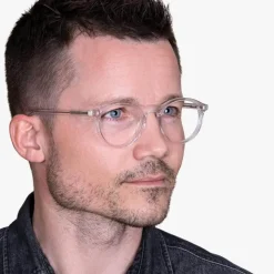 Luxreaders Læsebriller Til Mænd<Men's Løkken Crystal White