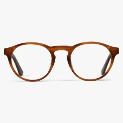 Luxreaders Læsebriller Til Mænd<Men's Trondheim Shiny Walnut