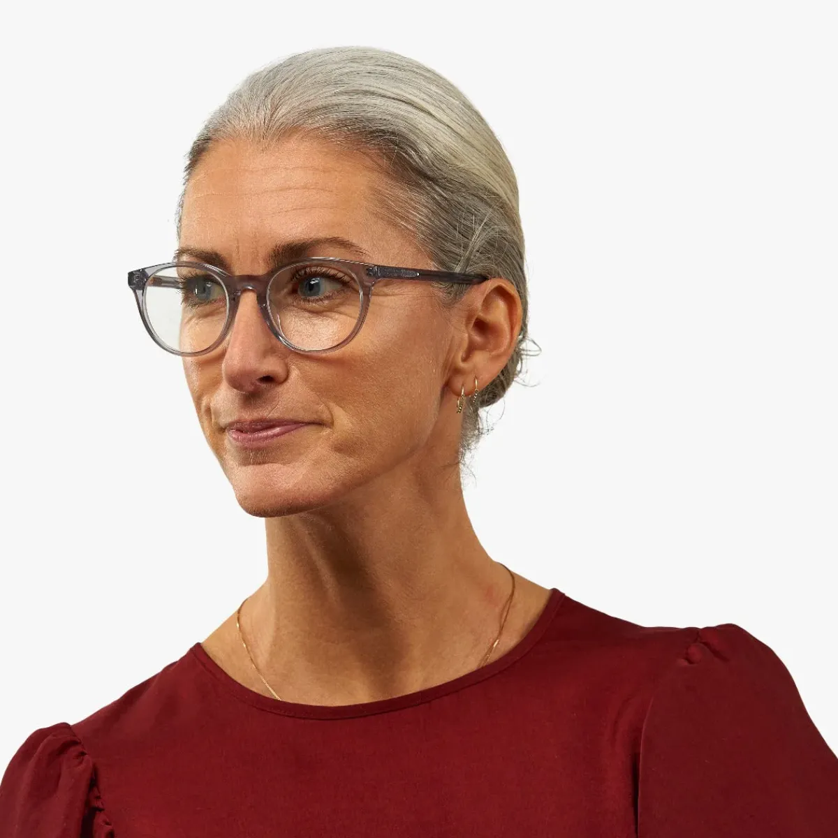 Luxreaders Blue Light Briller Til Kvinder<Women's Örebro Crystal Grey